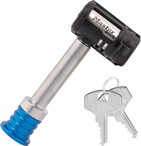 Master Lock 1480DAT Stainless Steel Receiver Lock for 5/8-Inch, Receiver Hole, 2.75"