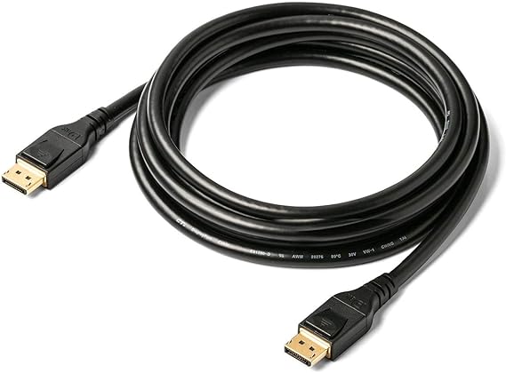 サンワダイレクト DisplayPort ケーブル 8K / 60Hz・4K / 120Hz HDR10対応 3m バージョン1.4認証品 ブラック 500-KC025-30