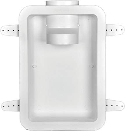Dundas Jafine DRB4XZW Recessed Dryer Vent Box, 4", White
