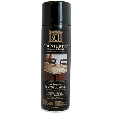 SCI Countertop Cleaner and Polish Aerosol, 16-Ounce
