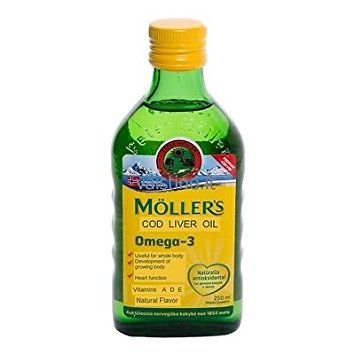 Moller's Fish Oil OMEGA-3 -NATURAL- Baby Children Adults