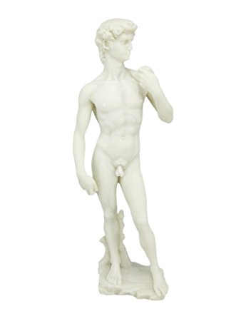 Michelangelo's "David" Statue Sculpture Fine Art (Medium)