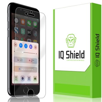 iPhone 7 Screen Protector, IQ Shield® LiQuidSkin Full Coverage Screen Protector for iPhone 7 HD Clear Anti-Bubble Film - with Lifetime Warranty