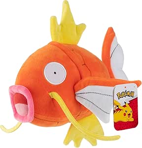 Pokémon 8" Magikarp Plush - Officially Licensed - Generation 1 Figure - Quality Soft Stuffed Animal Toy - Christmas Stocking Stuffer Gift for Kids, Boys, Girls - 2