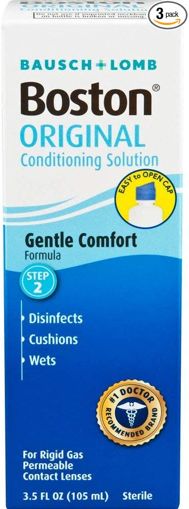 Bausch & Lomb Boston Original Conditioning Solution 3.5 oz (Pack of 3)