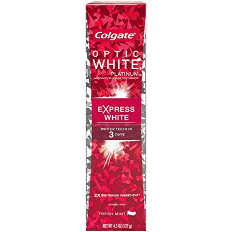 Colgate Optic White Express White Whitening Toothpaste - 4.5 ounce