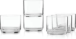 Lenox Tuscany Classics 6Pc Short Glasses, 2.20, Clear