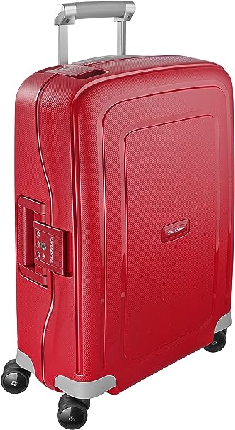 Samsonite S'Cure - Spinner S Bagage à Main, 55 cm, 34 L, Crimson Rouge (Red)