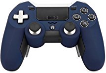 2017 Emio Newly Updated PS4 Controller Gamepad, Wireless Controller for PlayStation 4 PS4 - Blue