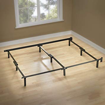 Sleep Revolution Compack Bed Frame with 9-Leg Support System - King (Renewed)