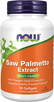 Now Foods Saw Palmetto Extract, 160mg, 90 Softgels