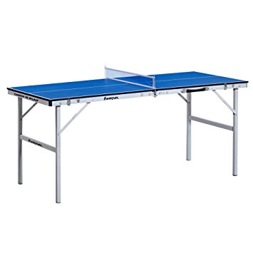 Harvil 60-Inch Folding Portable Table Tennis Table with FREE Accessories