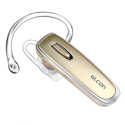 Bluetooth Headset For Cell Phones,Wireless Bluetooth Headphones with Mic,Hands Free Earbuds for iPhone X 8 7 Plus 6s plus iPad Samsung Android Galaxy S8 S7,Gold