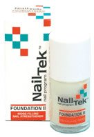 Nail Tek Foundation II Ridge Filling Nail Strengthener for Soft Peeling Nails 0.5oz