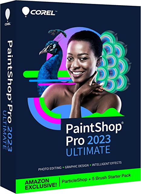 Corel PaintShop Pro 2023 Ultimate | Powerful Photo Editing & Graphic Design Software   Creative Suite [PC Key Card]