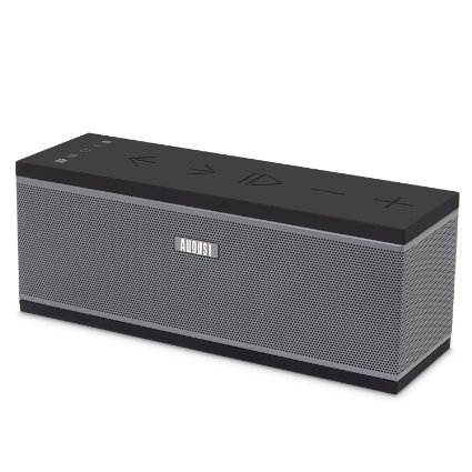 WiFi Speaker - August WS150G - Wireless Multiroom Sound System - Airplay / Spotify / Tidal / Tune In / iHeart Radio Compatible - 10W