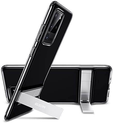 ESR Metal Kickstand Case for Samsung Galaxy S20 Ultra (2020) - Clear