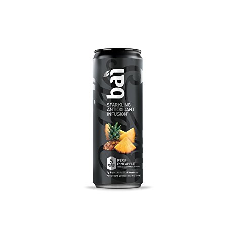 Bai Bubbles Peru Pineapple, Sparkling Antioxidant Infused Beverage, 11.5 Ounce (Pack of 12) (Packaging May Vary)