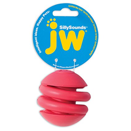 JW Pet Company Sillysounds Spring Ball