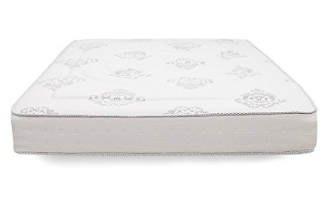 Classic Brands Decker 10.5 Inch Hybrid Memory Foam and Innerspring Mattress, Twin Size