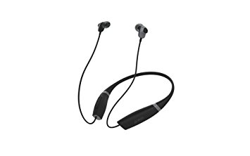 JAM Comfort Buds Collared Bluetooth Wireless Earbuds, Sweat Resistant, Perfect for Workouts, Gym, Travel, Up to 10 Hour Playtime, Lightweight, 50ft Range, HX-EP700BK Black