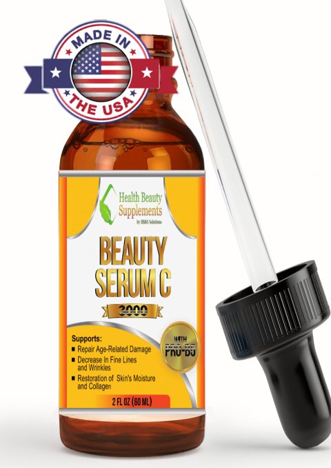 9733VITAMIN C SERUM9733The Best Natural Wrinkle Treatment Ever MadeGet Rid Of Wrinkles The Natural Way Our Advanced C Serum Slams The Competition Works Great For Face Under And Around The Eye Wrinkles