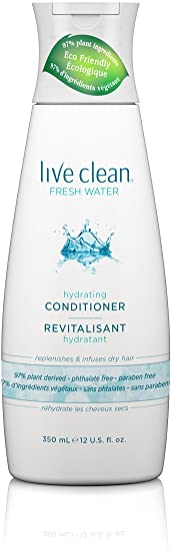 Live Clean Fresh Water Hydrating Conditioner, 350 mL