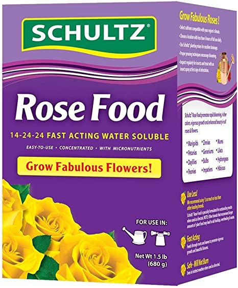 Schultz 1.5# Water Soluble Rose Food 14-24-24