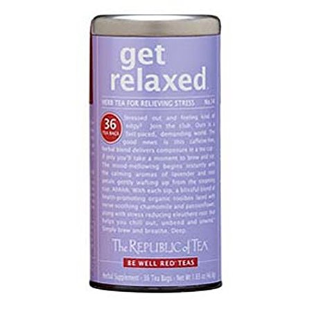 The Republic of Tea, Get Relaxed Tea, 36-Count