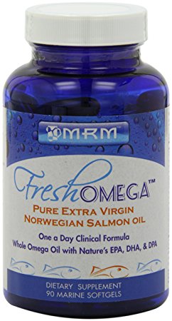 Freshomega Pure Extra Virgin Norwegian Salmon Oil Softgels, 90 Count