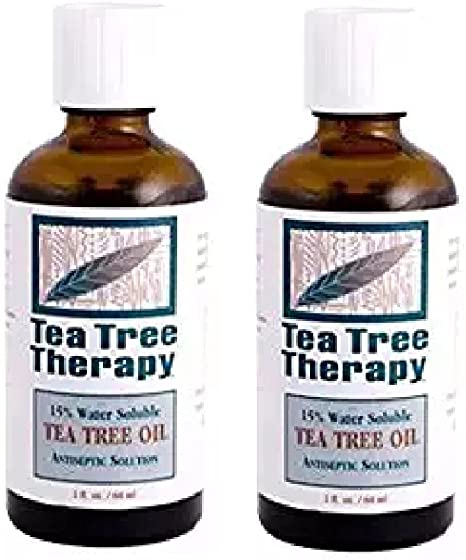 Tea Tree Therapy Water Soluble Oil, 2 Fluid Ounce (2-Pack)