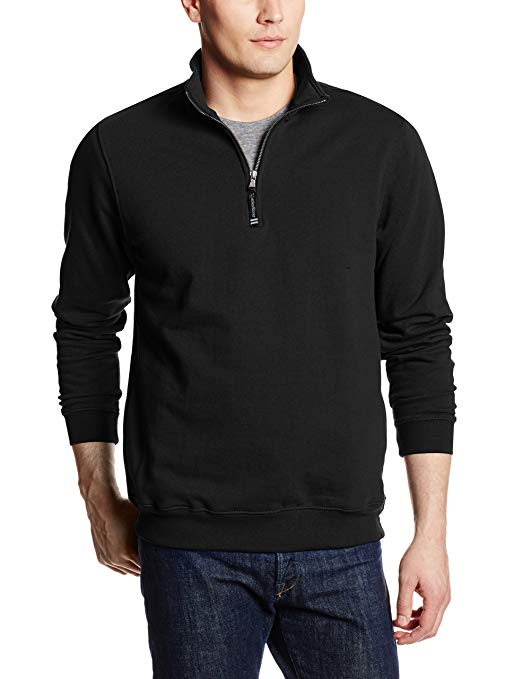 Charles River Apparel Men's Crosswind Quarter Zip Sweatshirt (Regular & Big-Tall Sizes)