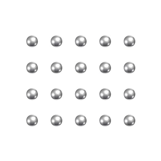 uxcell 50pcs 2.5mm Chrome Steel Bearing Balls G3 Precision