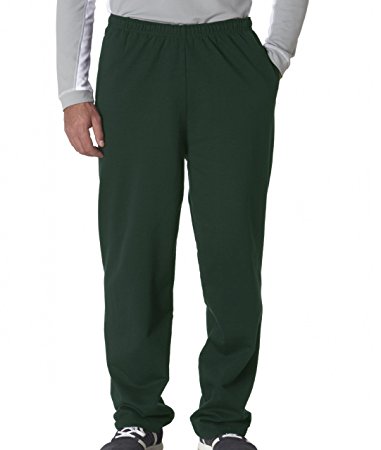 Jerzees Adult NuBlend Open-Bottom Sweatpants with Pockets