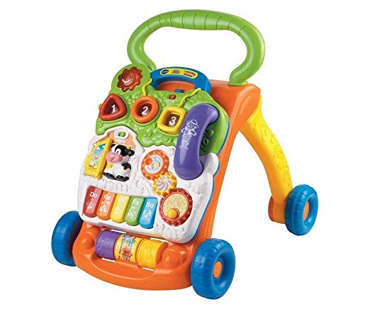 VTech Sit-to-Stand Learning Walker (Frustration Free Packaging) (Renewed)