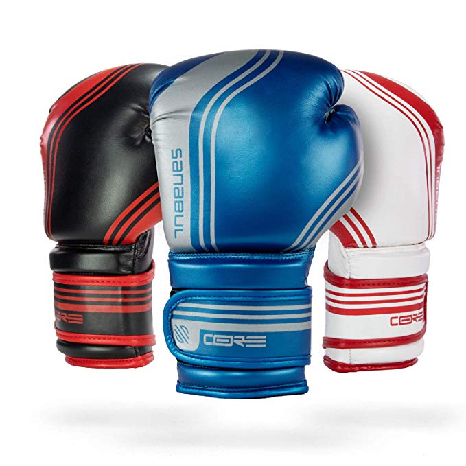 Sanabul Core Series Gel Boxing Kickboxing Training Gloves