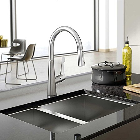 Hansgrohe talis m top kitchen faucet