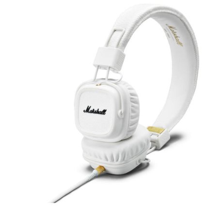 Marshall Major II On-Ear Headphones, White (4091113)