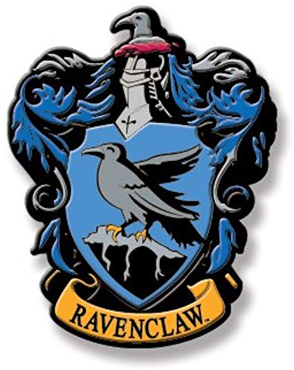 Ata-Boy Harry Potter Ravenclaw Crest 3/4" Full Color Enamel Pin
