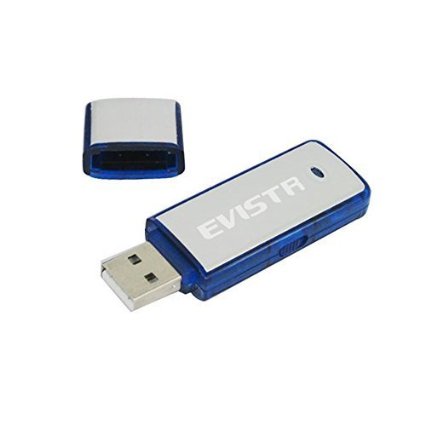 Evistr digital Voice Recorder 8GB 2 in 1 combination USB Flash Drive Spy Mini Hidden Pen Drive U Disk,With 10 Hours Continuous Recording Time on One Charge