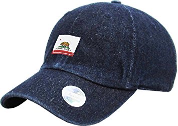 KBETHOS California Republic Flag Dad Hat Baseball Cap Polo Style Adjustable