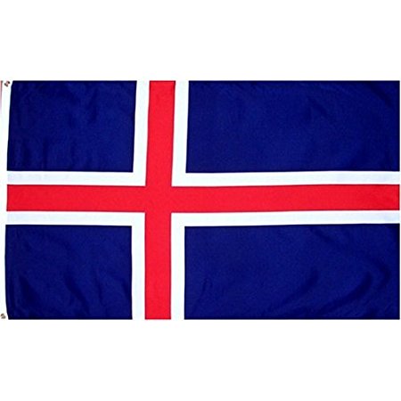 Iceland Flag Polyester 3 ft. x 5 ft.