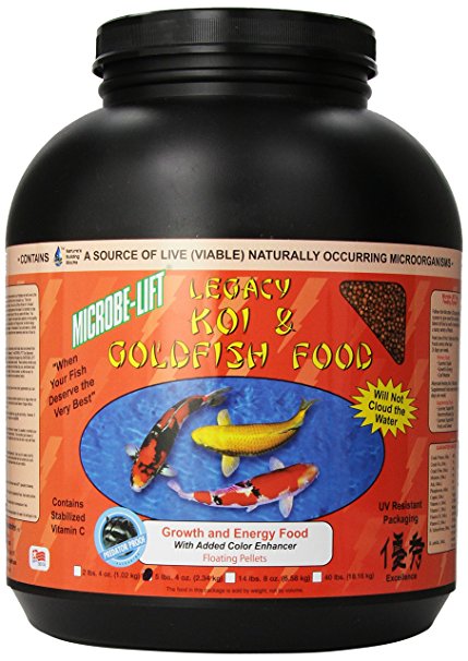 Eco Labs MLLHGELG Microbe Lift High Growth and Energy Fish Food, 5.4-Pound
