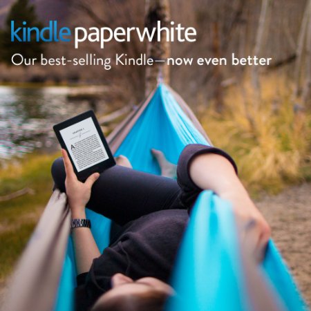 Kindle Paperwhite E-reader - White, 6" High-Resolution Display (300 ppi) with Built-in Light, Wi-Fi