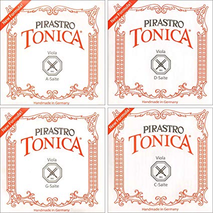 Pirastro Tonica up to 16.5 inch Viola String Set Medium