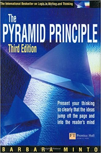 Pyramid Principle Present Your Thinking So Clearly That the Ideas Jump Off the Page and into the Reader's Mind