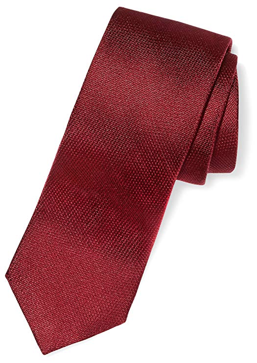 Amazon Brand - BUTTONED DOWN Men's Classic Silk 3" Necktie (27 Designs)