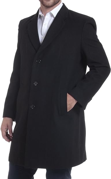 alpine swiss mens Trench Coat,pea Coat,peacoat