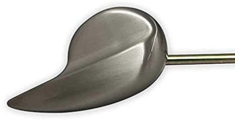 Modern Design Brushed Nickel Toilet Tank Flush Lever Handle Replacement, Universal To Fit Most Front Mount Toilets