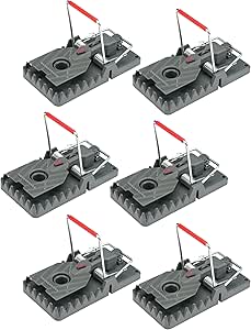 Victor M144B Instant Power-Kill Easy Set Reusable Rat Trap - 6 Traps